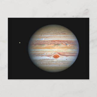 Jupiter and Europa Postcard