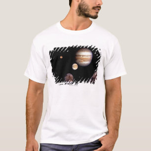 Jupiter and its Moons T-Shirt
