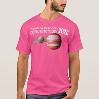 Jupiter And Saturn Conjunction Astronomy 2020 T-Shirt