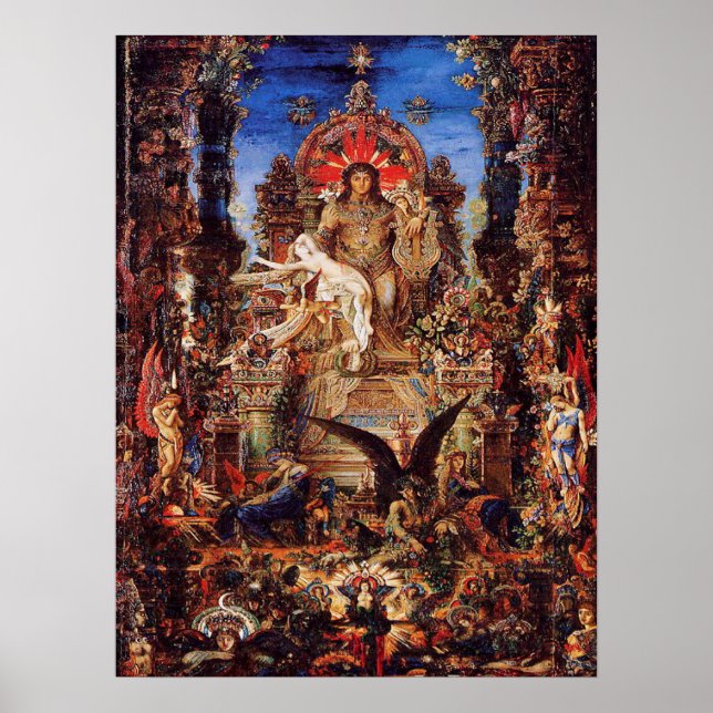 'Jupiter and Semiele' Poster (Front)