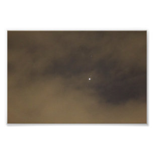 Jupiter and the Galilean Moons Photo Print