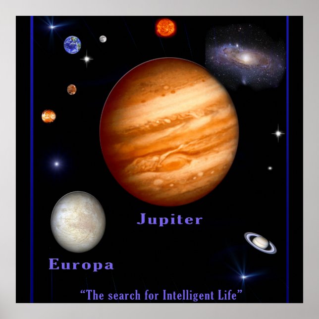 Jupiter art Poster (Front)