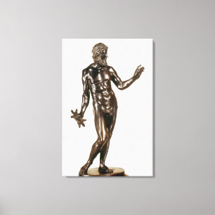 Jupiter (bronze) canvas print