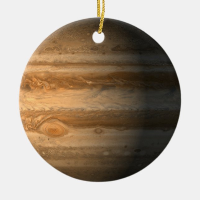 Jupiter Ceramic Tree Decoration (Front)
