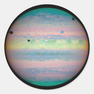 Jupiter Classic Round Sticker