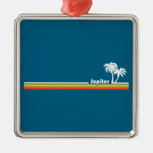 Jupiter Florida Metal Tree Decoration