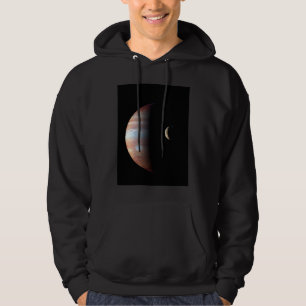 Jupiter Gas Giant Planet & Io Galilean Moon Hoodie