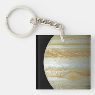 Jupiter Hemisphere Key Ring