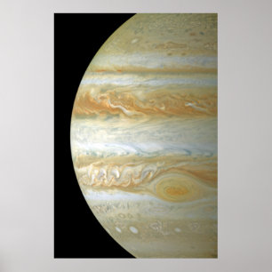 Jupiter Hemisphere Poster
