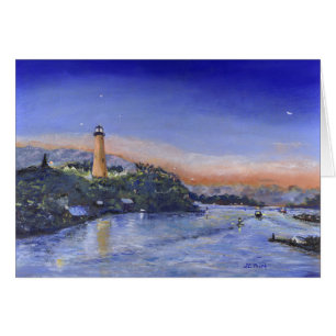 Jupiter Inlet Acrylic Painting