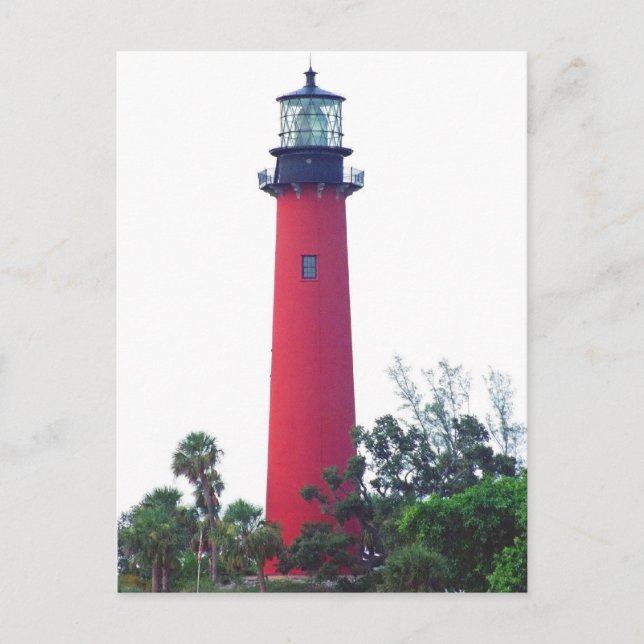 JUPITER INLET LIGHT POSTCARD (Front)