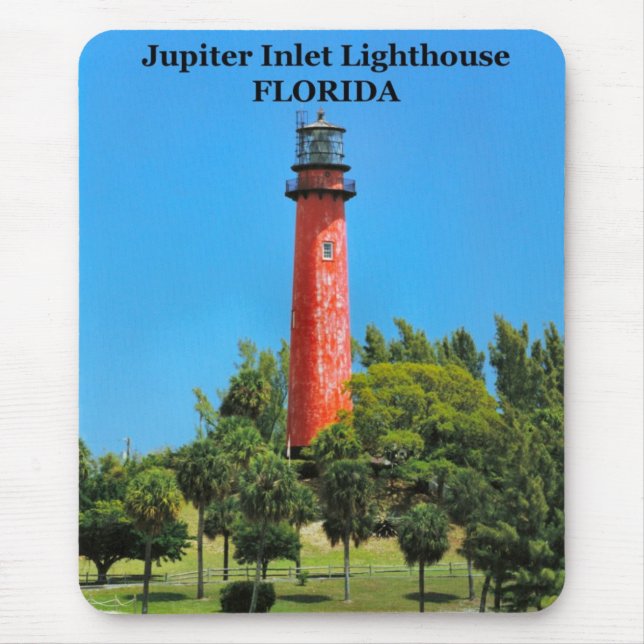Jupiter Inlet Lighthouse, Florida Mousepad (Front)