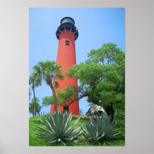 Jupiter Inlet Lighthouse, Florida Poster (Front)