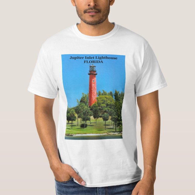 Jupiter Inlet Lighthouse, Florida T-Shirt (Front)