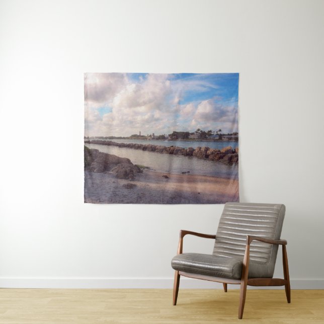 Jupiter Inlet, Winter Afternoon Tapestry (In Situ (Horizontal))