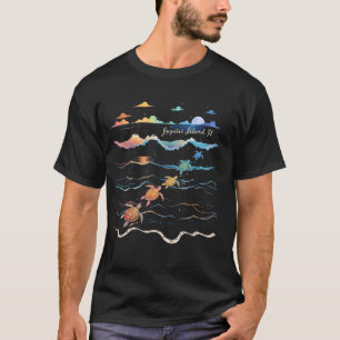 Jupiter Island Florida Sea Turtle Lover Beach Vaca T-Shirt