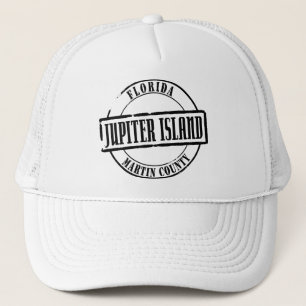 Jupiter Island Title Trucker Hat