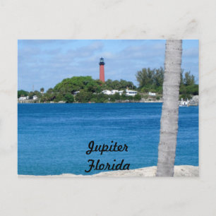 Jupiter Lighthouse from DuBois Park Postcard