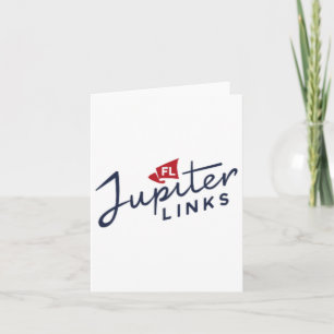 Jupiter Links Golf Club Tgl Logo Officially Licens Card