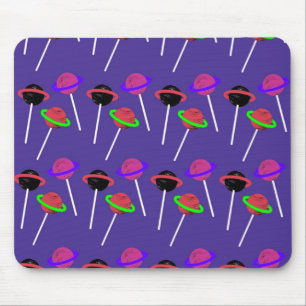 Jupiter Lollipop Pattern Mouse Mat