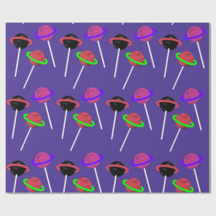 Jupiter Lollipop Wrapping Paper