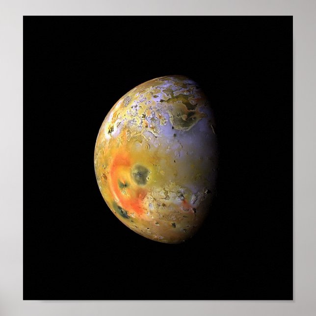 Jupiter moon Lo NASA Poster (Front)