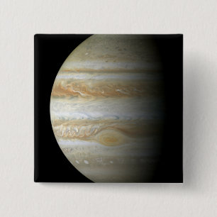 Jupiter mosiac 15 cm square badge