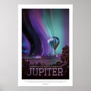 Jupiter   NASA Visions of the Future Poster