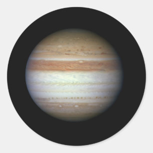 Jupiter Planet NASA Classic Round Sticker