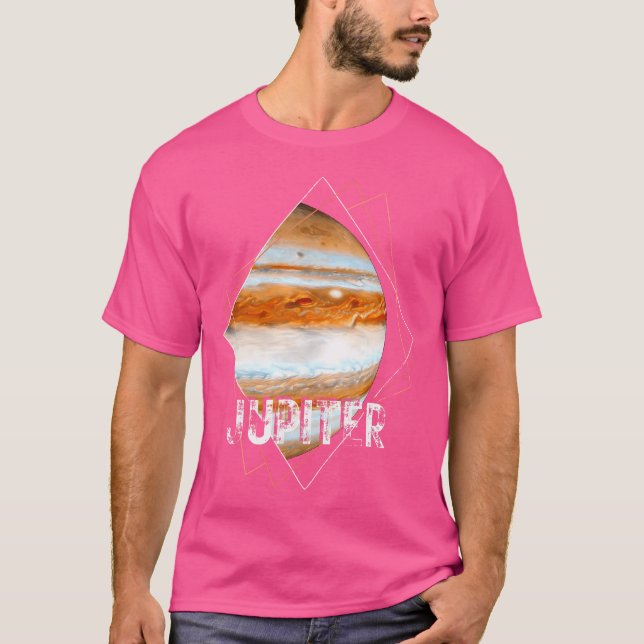 Jupiter Planet Solar System Space Astronomy T-Shirt (Front)