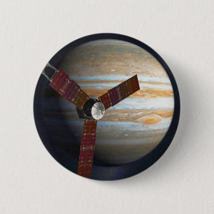 Jupiter Probe 6 Cm Round Badge