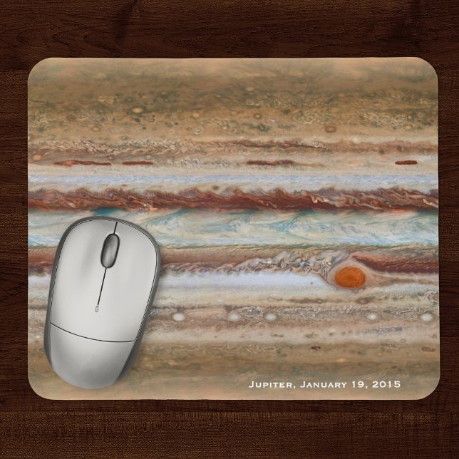 Jupiter Red Spot Close-Up Photograph Mouse Mat (Creator Uploaded)