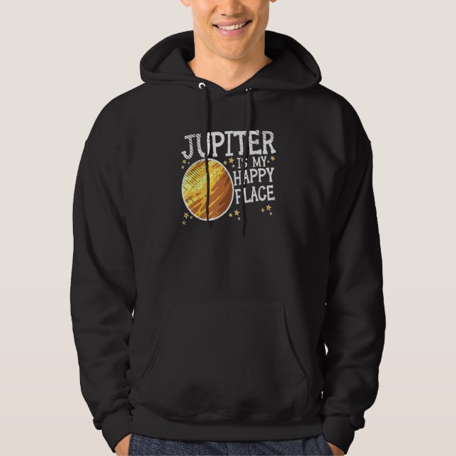 Jupiter Solar Space Travel Galaxy Astronomy Planet Hoodie (Front)