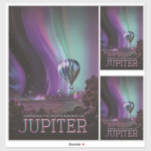 Jupiter Travel by Hot Air Balloon Bighty Auroras