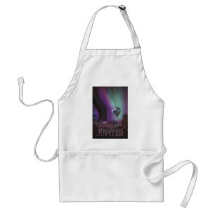 Jupiter Travel by Hot Air Balloon Bighty Auroras Standard Apron