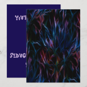 Jupiterian Night Flora Invitation
