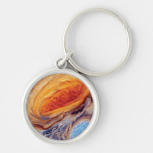 Jupiter's Great Red Spot - NASA Voyager Photo Key Ring