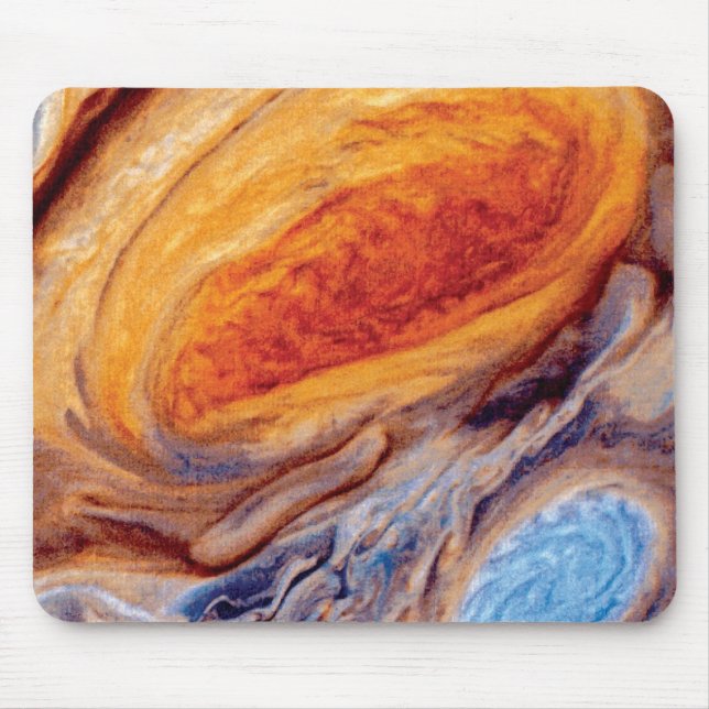 Jupiter's Great Red Spot - NASA Voyager Photo Mouse Mat (Front)