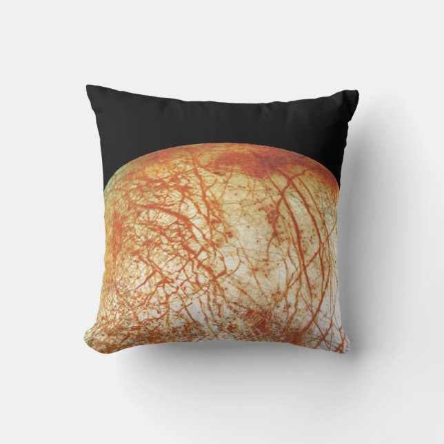 Jupiter's Moon Europa Cushion (Front)