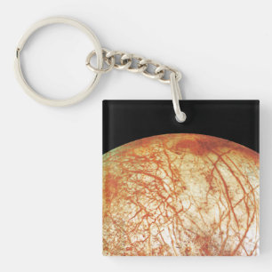 Jupiter's Moon Europa Key Ring