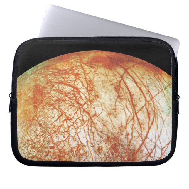Jupiter's Moon Europa Laptop Sleeve (Front)