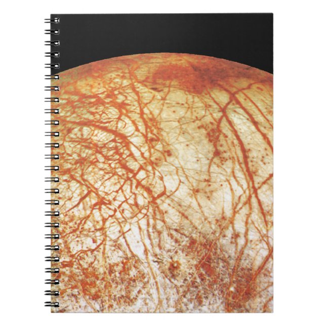 Jupiter's Moon Europa Notebook (Front)