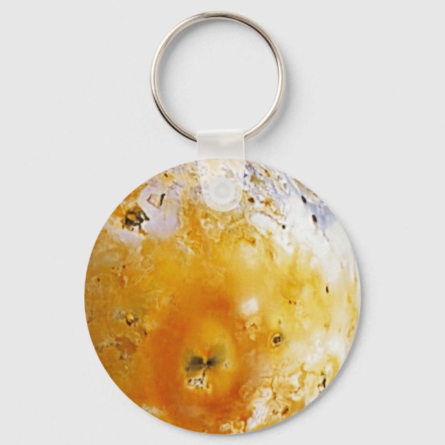 Jupiter's Moon Io Key Ring (Front)
