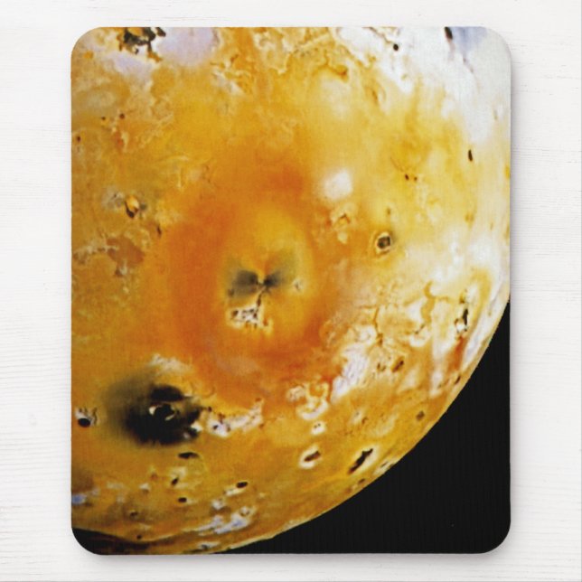 Jupiter's Moon Io Mouse Mat (Front)
