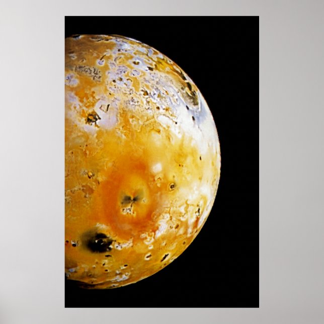 Jupiter's Moon Io Poster (Front)