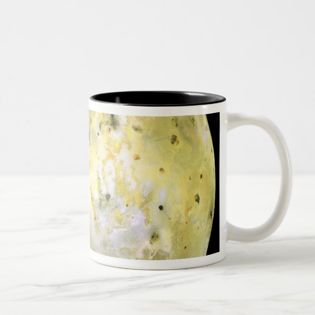 Jupiter's moon Lo Two-Tone Coffee Mug (Right)