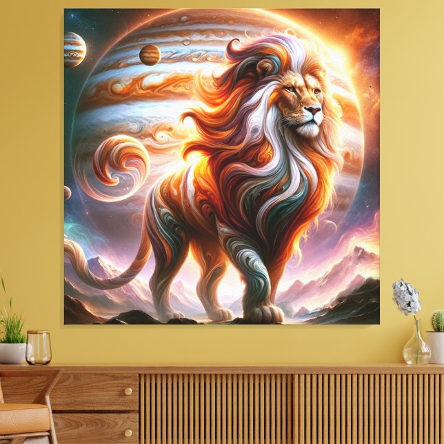 Jupiter's Pride   Canvas Print (Insitu(LivingRoom))