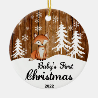 Juppe 2022 baby's first christmas ornaments