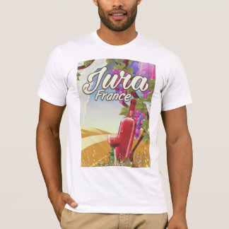 Jura France vineyard travel poster T-Shirt
