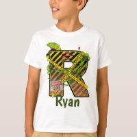 Jurassic Alphabet | Initial Letter Custom Name | R